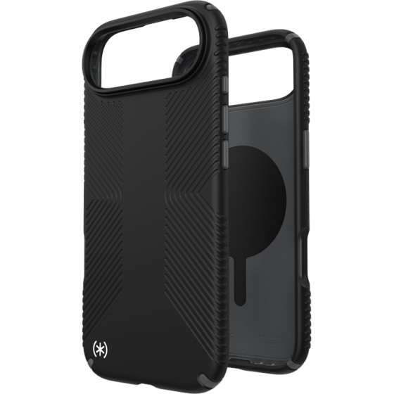 Speck Presidio2 Grip MagSafe - Case iPhone 17 Air (Black / Slate Grey / White) - (150967-D143)
