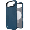 Speck Presidio2 Grip MagSafe - Case iPhone 17 Air (Deep Sea / Silver Metallic / Spell Blue) - (150967-3261)