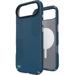 Speck Presidio2 Grip MagSafe - Case iPhone 17 Air (Deep Sea / Silver Metallic / Spell Blue) - (150967-3261)