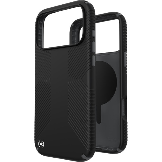 Speck Presidio2 Grip MagSafe - Case iPhone 17 Pro Max (Black / Slate Grey / White) - (150985-D143)