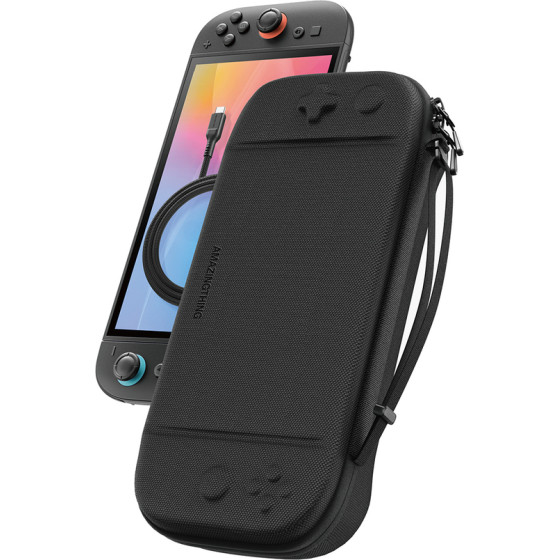 AmazingThing PlayShield EDC Protective Case for Nintendo Switch 2 - Black - (SWITCH2BKBAG)
