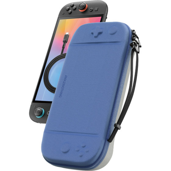 AmazingThing PlayShield EDC Protective Case for Nintendo Switch 2 - Blue - (SWITCH2BUBAG)