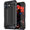 Hurtel Hybrid Armor case for iPhone 17 - black - (Hybrid Armor Black iPhone 17)