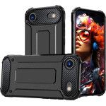 Hurtel Hybrid Armor Case for iPhone 17 Air - Black - (Hybrid Armor Black iPhone 17 Air)