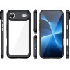 Hurtel Outer Space Case for iPhone 17 Air - Black Transparent - (Outer Space Case Black iPhone 17 Air)