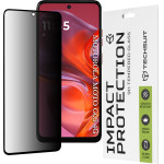 Techsuit - 111D Privacy Full Glue - Motorola Moto G05 / E15 - Black