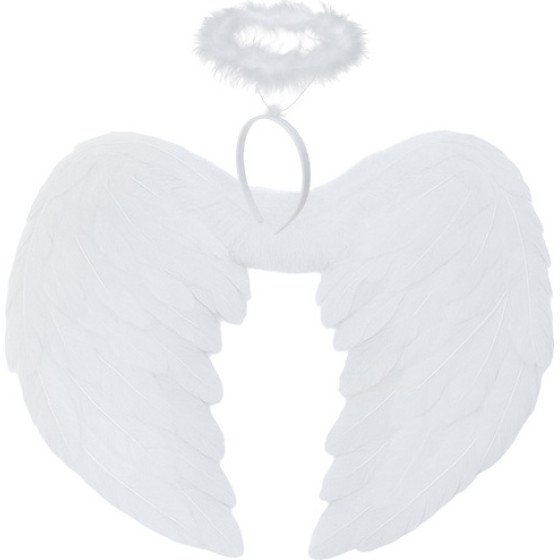 Ruhhy Angel wings 2 pieces 45 x 35 cm 26479 - (18418-0)