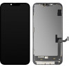 MP LCD Display Module for Apple iPhone 14 Plus, Soft OLED FHD IC Movable Version, Aftermarket, Black