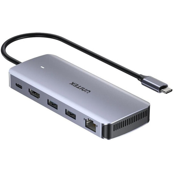 UNITEK Active Hub USB-C 10GBPS,M.2,HDMI, Pd 100W - (D1120A01)