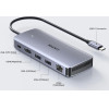 UNITEK Active Hub USB-C 10GBPS,M.2,HDMI, Pd 100W - (D1120A01)