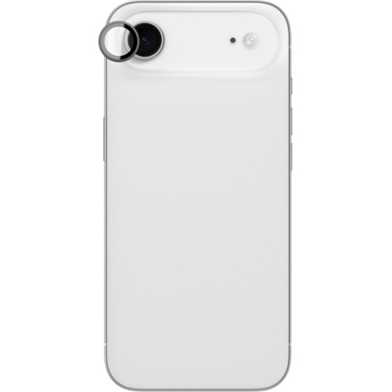 AmazingThing Lens Glass For Iphone 17 Air With Black Aluminum Frame - (IP176.6CAMBKGLA)
