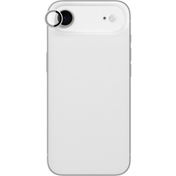 AmazingThing Lens Glass For Iphone 17 Air With Silver Aluminum Frame - (IP176.6CAMSGLA)