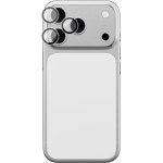 AmazingThing Lens Glass For Iphone 17 Pro / Pro Max With Black Aluminum Frame - (IP17CAM3ARGLA)