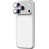 AmazingThing Lens Glass For Iphone 17 Pro / Pro Max With Rainbow Aluminum Frame - (IP17CAM3RGLA)