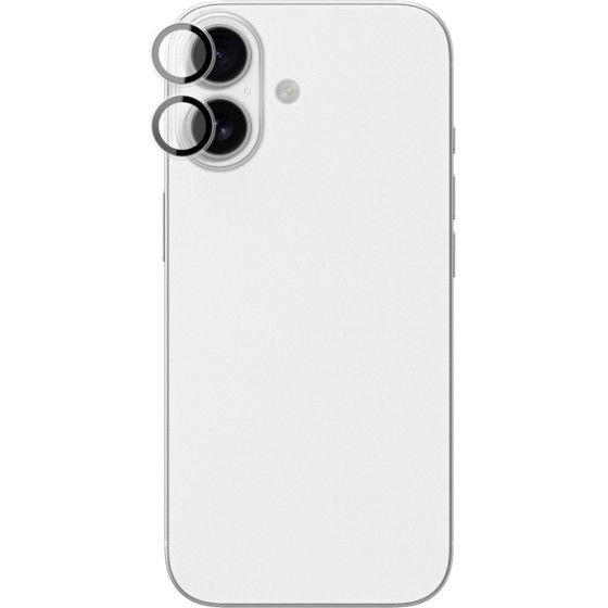 AmazingThing Lens Glass For Iphone 17 With Black Aluminum Frame - (IP176.3CAM2ARGLA)