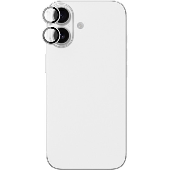 AmazingThing Lens Glass For Iphone 17 With Silver Aluminum Frame - (IP176.3CAM2SGLA)