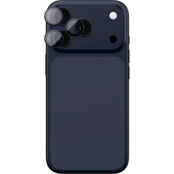 AmazingThing Sapphire Camera Glass For Iphone 17 Pro / Pro Max - With Blue Frame - (IP17SCAM3BUGLA)