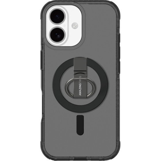 AmazingThing Titan Pro Grip Ring Set Case For Iphone 17 Compatible With Magsafe - Black - (IP176.3TRBK)