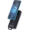 Dudao K15PRo Power Bank 20000mAh 22.5W Pd USB-C / USB-A / Built-In Lightning And USB-C Cables - Black K15PRo black