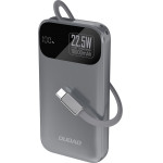 Dudao K31 10000 Mah 22.5W Pd Powerbank With Built-In Cable - Gray - (K31_Metal Grey)