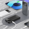 Dudao K31 10000 Mah 22.5W Pd Powerbank With Built-In Cable - Gray - (K31_Metal Grey)
