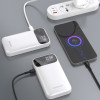 Dudao K31 10000 Mah 22.5W Pd Powerbank With Built-In Cable - White - (K31_White)