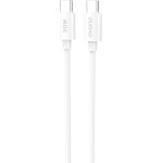 Dudao L4C USB-C / USB-C 30W Cable 1.2m - White - (L4C 1,2m)