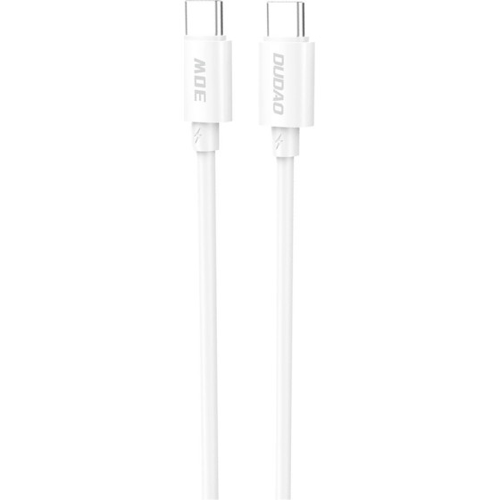 Dudao L4C USB-C / USB-C 30W Cable 1.2m - White - (L4C 1,2m)