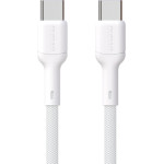 Dudao L9C 65W USB-C - USB-C 2m Cable - White - (L9C_White 2M)