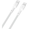 Dudao L9C Max 240W Pd USB-C - USB-C 2m Cable - White - (L9CMAX_White 2M)