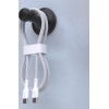 Dudao L9C Max 240W Pd USB-C - USB-C 2m Cable - White - (L9CMAX_White 2M)