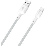 Dudao L9T 5A USB-A - USB-C Cable 1m - White - (L9T_White)