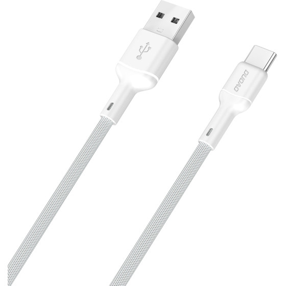 Dudao L9T 5A USB-A - USB-C Cable 1m - White - (L9T_White)