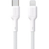 Dudao L9X 30W USB-C - Lightning Cable 2m - White - (L9X_White 2M)