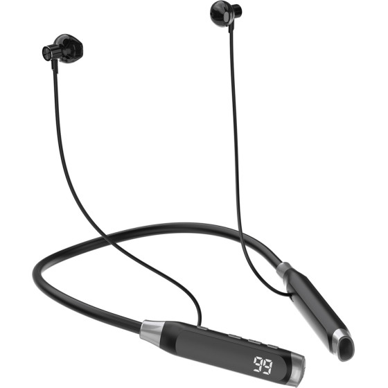 Dudao U5 Max Bluetooth Neckband Wireless Headphones - Black - (U5MAX)