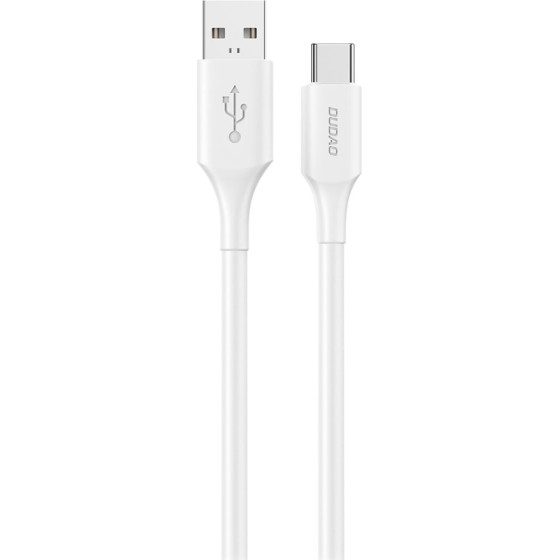 Dudao USB-A - USB-C 6A Cable 1.2m - White - (L2sT)