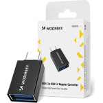 Wozinsky USB-C - USB-A 3.2 10Gb/s Adapter - Black 5907769376757 - (W10GY1S)
