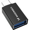 Wozinsky USB-C - USB-A 3.2 10Gb/s Adapter - Black 5907769376757 - (W10GY1S)