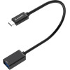 Wozinsky USB-C 3.0 (male) - USB-A 3.0 (female) Otg Adapter - Black 5907769376764 - (WOTGY1S)
