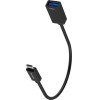 Wozinsky USB-C 3.0 (male) - USB-A 3.0 (female) Otg Adapter - Black 5907769376764 - (WOTGY1S)