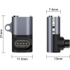Wozinsky USB-C Adapter For Garmin Smartwatch - Gray 5907769376771 - (WAYGS1)