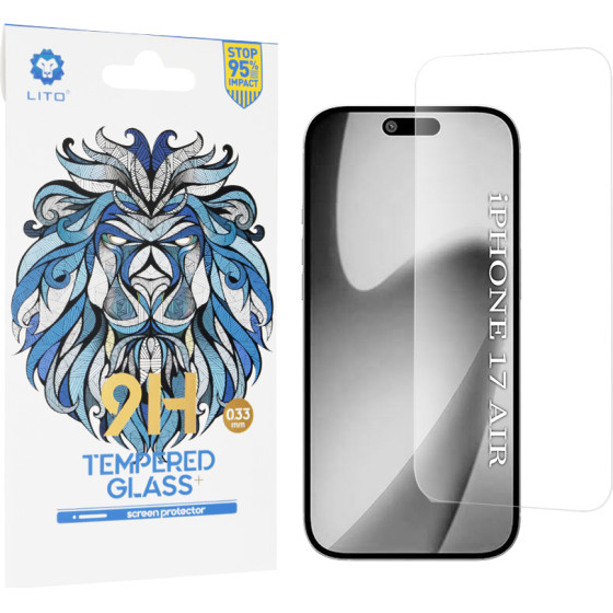 Lito - 2.5D Classic Glass - Iphone 17 Air - Clear