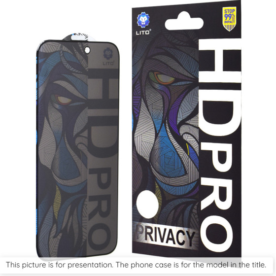 Lito - Hd Pro Privacy - Iphone 17 Pro - Black