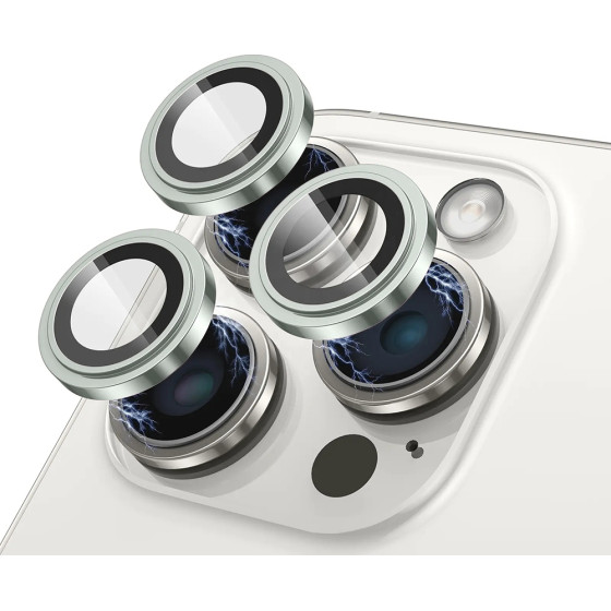 Lito - S+ Camera Glass Protector - Iphone 17 - Light Green