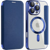 Techsuit - Smartmag Book Case - Iphone 17 - Blue