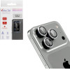 Volte-Tel Camera Glass Cover Iphone 17 Pro Max 6.9'' 9H 0.33MM Ar Premium Easy Application Titanium SILVER