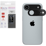 Volte-Tel Tempered Glass Iphone 17 Air 6.9'' 9H 0.25mm 3D Curved For Camera BLACK