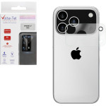 Volte-Tel Tempered Glass Iphone 17 Pro 6.3'' 9H 0.25mm 3D Curved For Camera TRANSPARENT