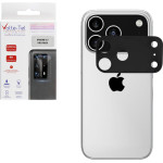 Volte-Tel Tempered Glass Iphone 17 Pro Max 6.9'' 9H 0.25mm 3D Curved For Camera BLACK