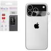 Volte-Tel Tempered Glass Iphone 17 Pro Max 6.9'' 9H 0.25mm 3D Curved For Camera TRANSPARENT